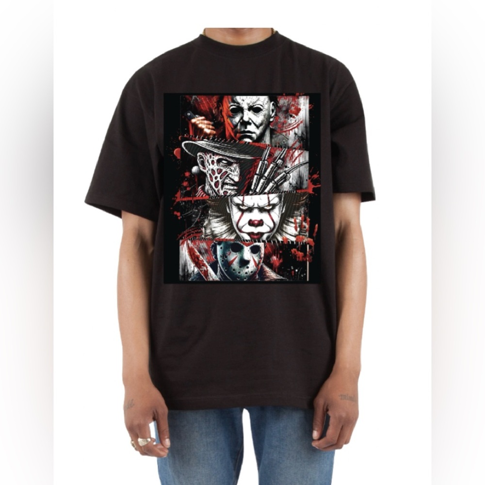 Graphic Tees- Halloween Horror Film Villains